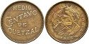 coin Guatemala 1/2 centavo 1946