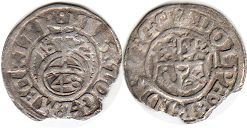 coin Mecklenburg-Schwerin 1/48 taler 1622