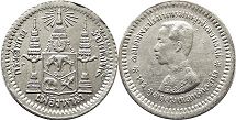 เหรียญประเทศไทย สยาม 1 เฟื่อง 1876-1900