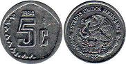 coin Mexico 5 centavos 1994