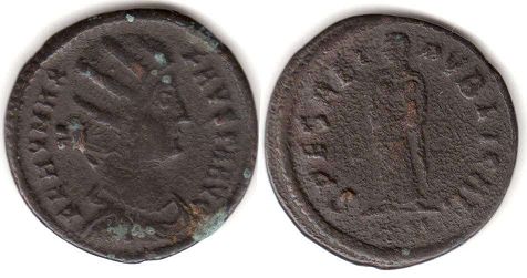coin Roman Empire Fausta
