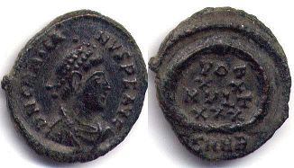 coin Roman Empire Gratian