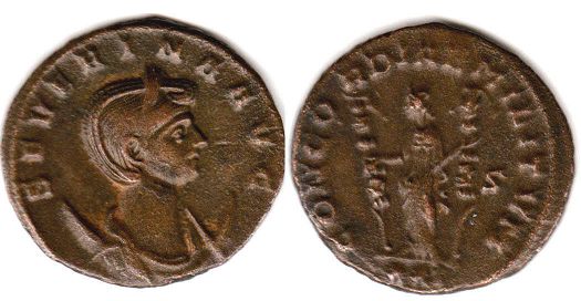 coin Roman Empire Severina antoninianus
