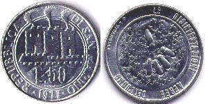 coin San Marino 50 lire 1977
