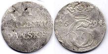 coin Denmark 2 skilling 1694