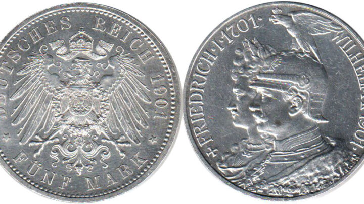 German 5 Mark 1901