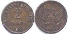 Crna Gora 2 pare 1914