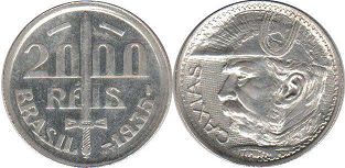 moeda brasil 2000 reis 1935
