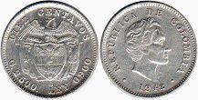 coin Colombia 10 centavos 1942