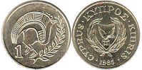 Cyprus 1 cent 1985