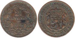piece Luxembourg 2.5 centimes 1908