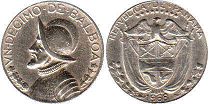 coin Panama 1/10 balboa 1968