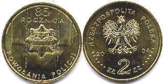 Polska 2 zlote 2004