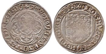 coin Meissen groschen (1412-23)