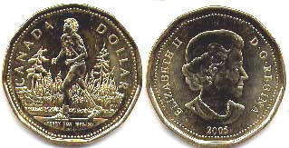 de monnaie canadian commémorative pièce de monnaie 1 dollar 2005