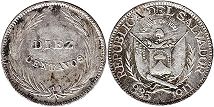 moneda Salvador 10 centavos 1911