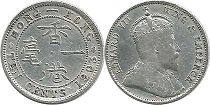 香港硬币 10 仙 1903