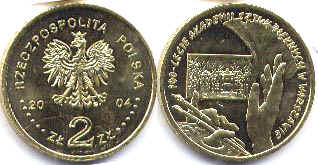 Polska 2 zlote 2004