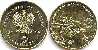 Polska 2 zlote 2005