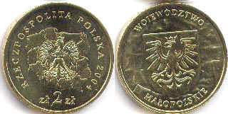 Polska 2 zlote 2004