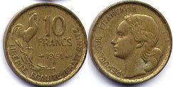 France 10 francs 1951