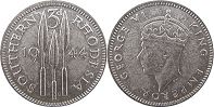 coin Rhodesia 3 pence 1944