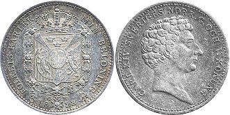 coin Sweden 1/3 riksdaler 1828
