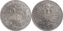coin Italy 25 centesimi 1903