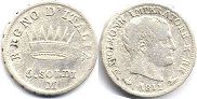 Kingdom of Italy 5 soldi 1811