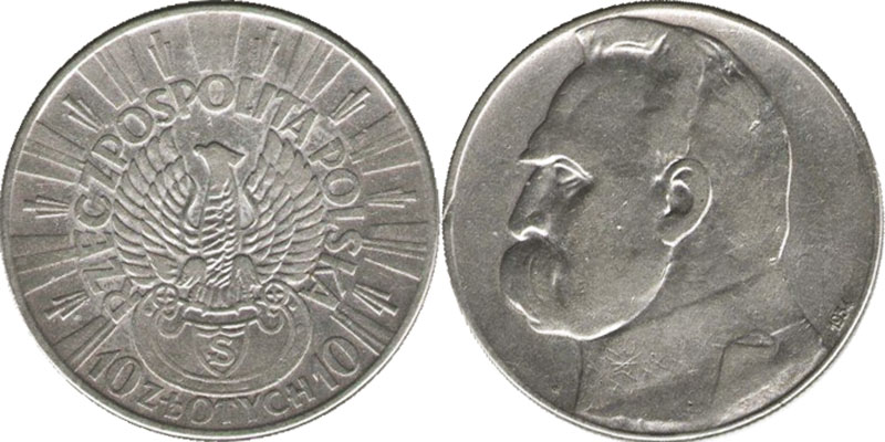 See PICS 1983 Poland 10 Zlotych Great Coin