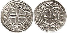 coin Albi denier no date (12-13 c.)