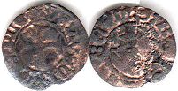 coin Auxonne denier 1419-1467