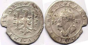 coin Besancon 1/4 teston (2 groschen) 1623