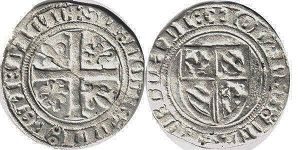 coin Burgundy Blanc 1404-1419