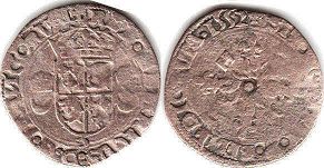 coin Dauphine douzain (12 denier) 1552