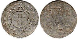 coin Poitou denier no date (898-922)