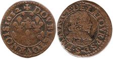 coin Sedan 2 denier 1632
