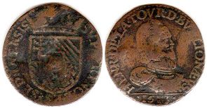 coin Sedan 2 liard 1613