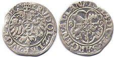coin Strasbourg 2 kreuzer 1589