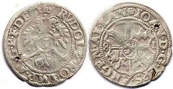 coin Strasbourg 3 kreuzer 1581