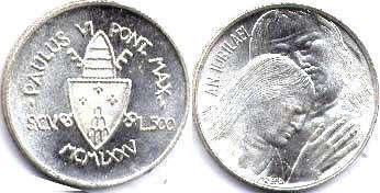 Vatican 500 lire 1975