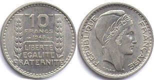 France 10 francs 1948