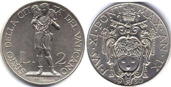Vatican 2 lire 1930