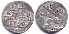 Hesse-Cassel 1/24 taler 1799