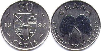 Ghana 50 cedis 1999