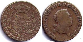 Polska 3 grosze 1790