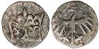 coin Poland denar 1446-1492