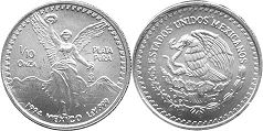 Mexico moneda 1/10 onza 1994