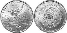 Mexico moneda 1/10 onza 1996