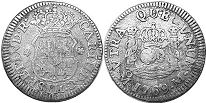 coin Mexico 1/2 real 1769